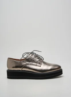 Derbies Emilie Karston Argent Talon De 4 À 6cm