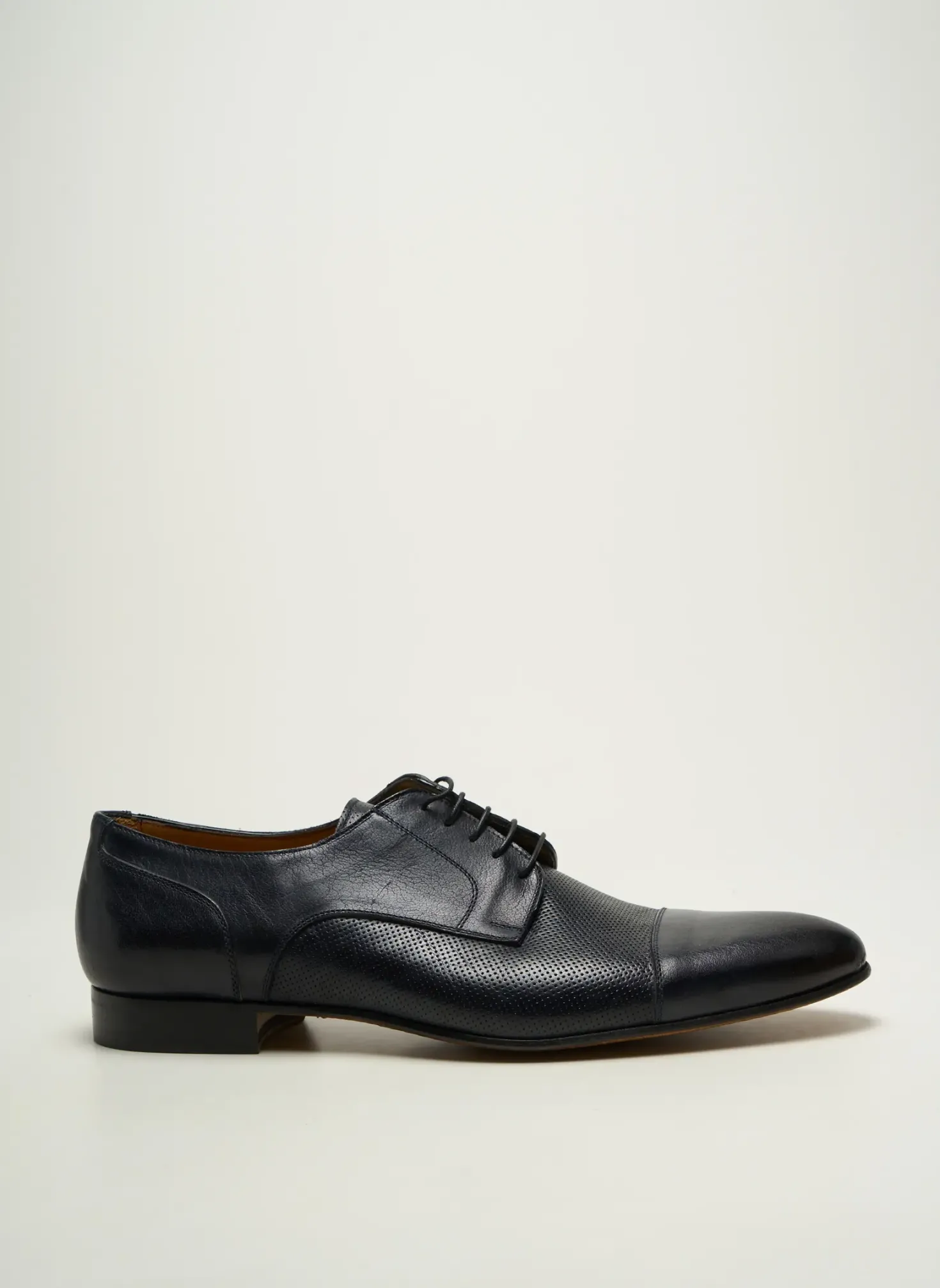Derbies Flecs Bleu Talon Bas