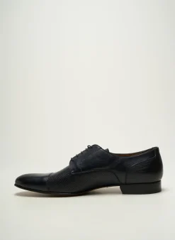 Derbies Flecs Bleu Talon Bas