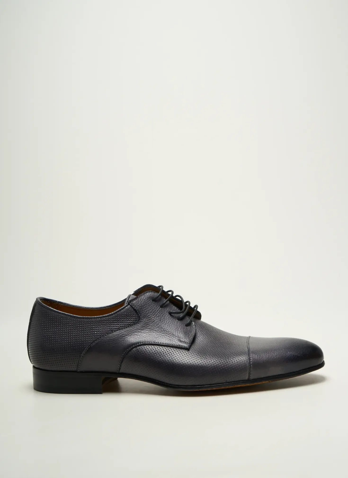 Derbies Flecs Gris Talon Bas