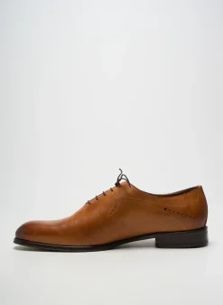 Derbies Flecs Marron Talon Bas