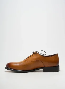 Derbies Flecs Marron Talon Bas