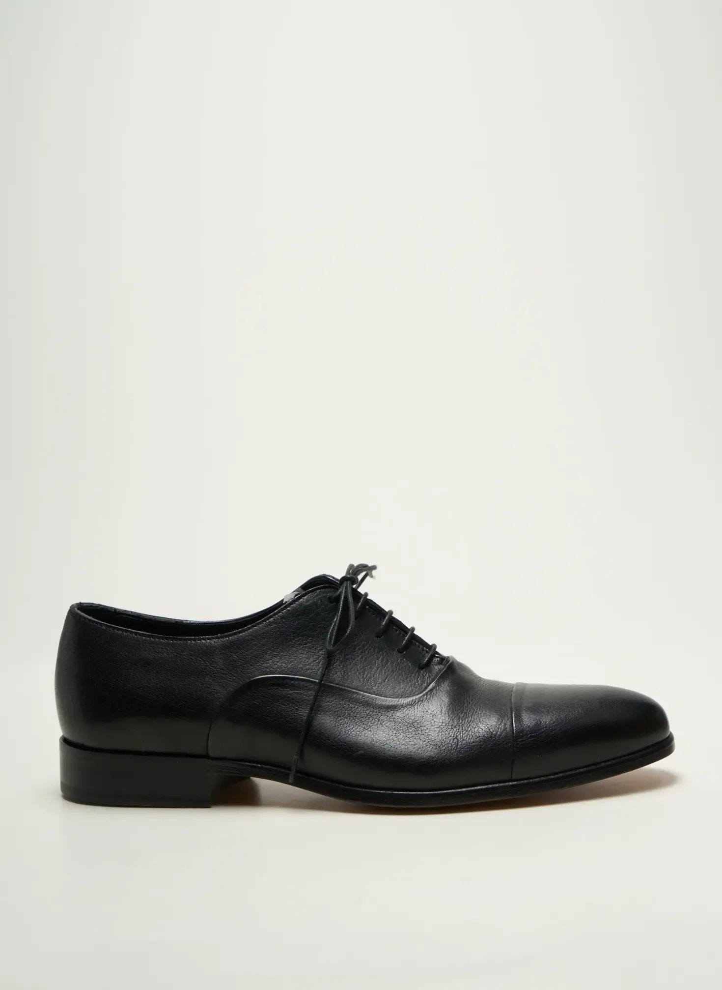 Derbies Flecs Noir Talon Bas
