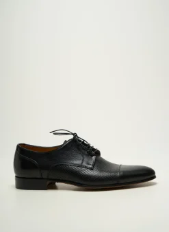 Derbies Flecs Noir Talon Bas