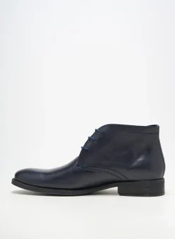 Derbies Fluchos Bleu Talon Bas