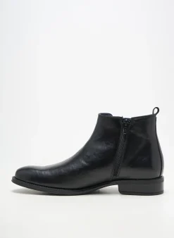 Derbies Fluchos Noir Talon Bas