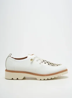 Derbies Fugitive By Francesco Rossi Or Talon Plat Jusqu'à 3cm
