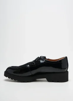 Derbies Fugitive By Francesco Rossi Noir Talon De 4 À 6cm