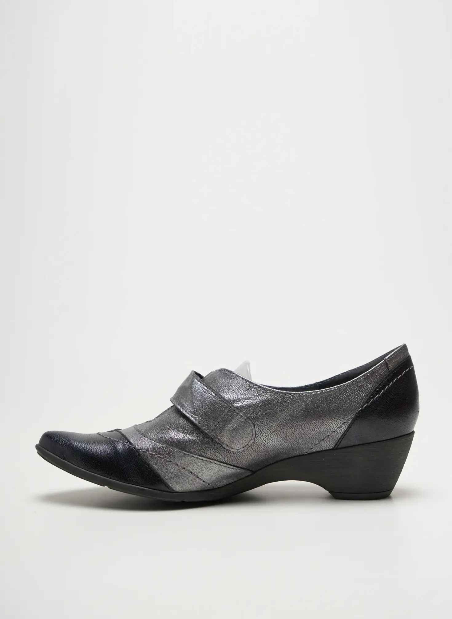Derbies Geo-reino Argent Talon De 4 À 6cm