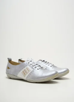 Derbies Geo-reino Argent Talon Plat Jusqu'à 3cm