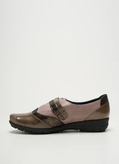 Derbies Geo-reino Marron Talon Plat Jusqu'à 3cm