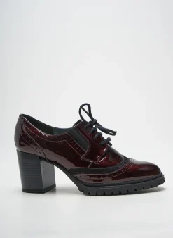 Derbies Geo-reino Violet Talon De 7 À 9cm
