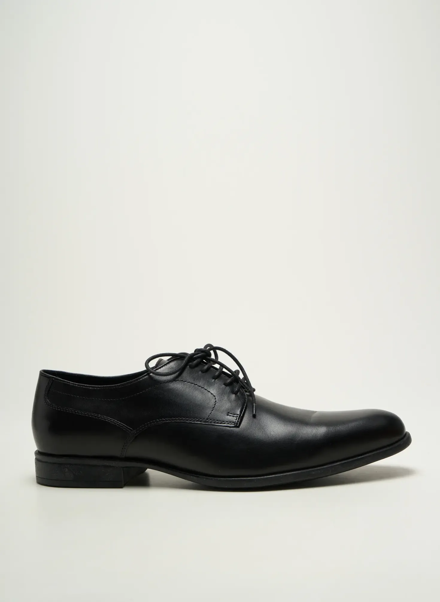 Derbies Geox Noir Talon Bas
