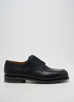 Derbies Hardrige Noir Talon Bas