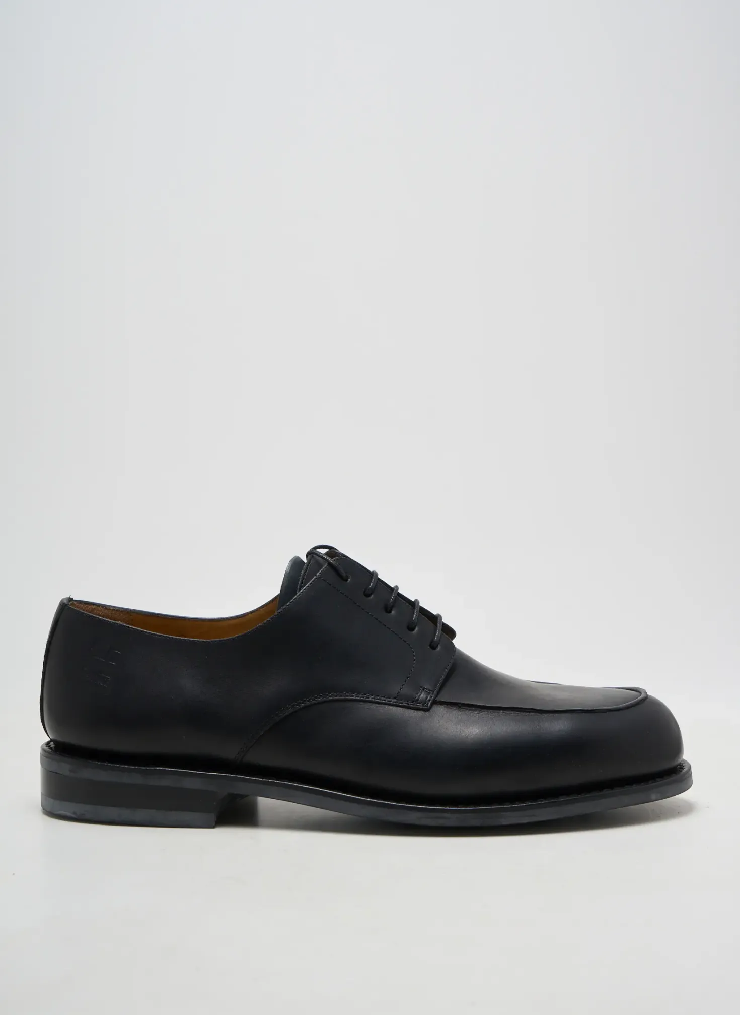 Derbies Hardrige Noir Talon Bas