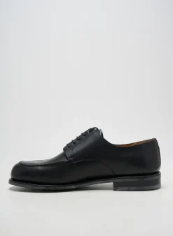 Derbies Hardrige Noir Talon Bas
