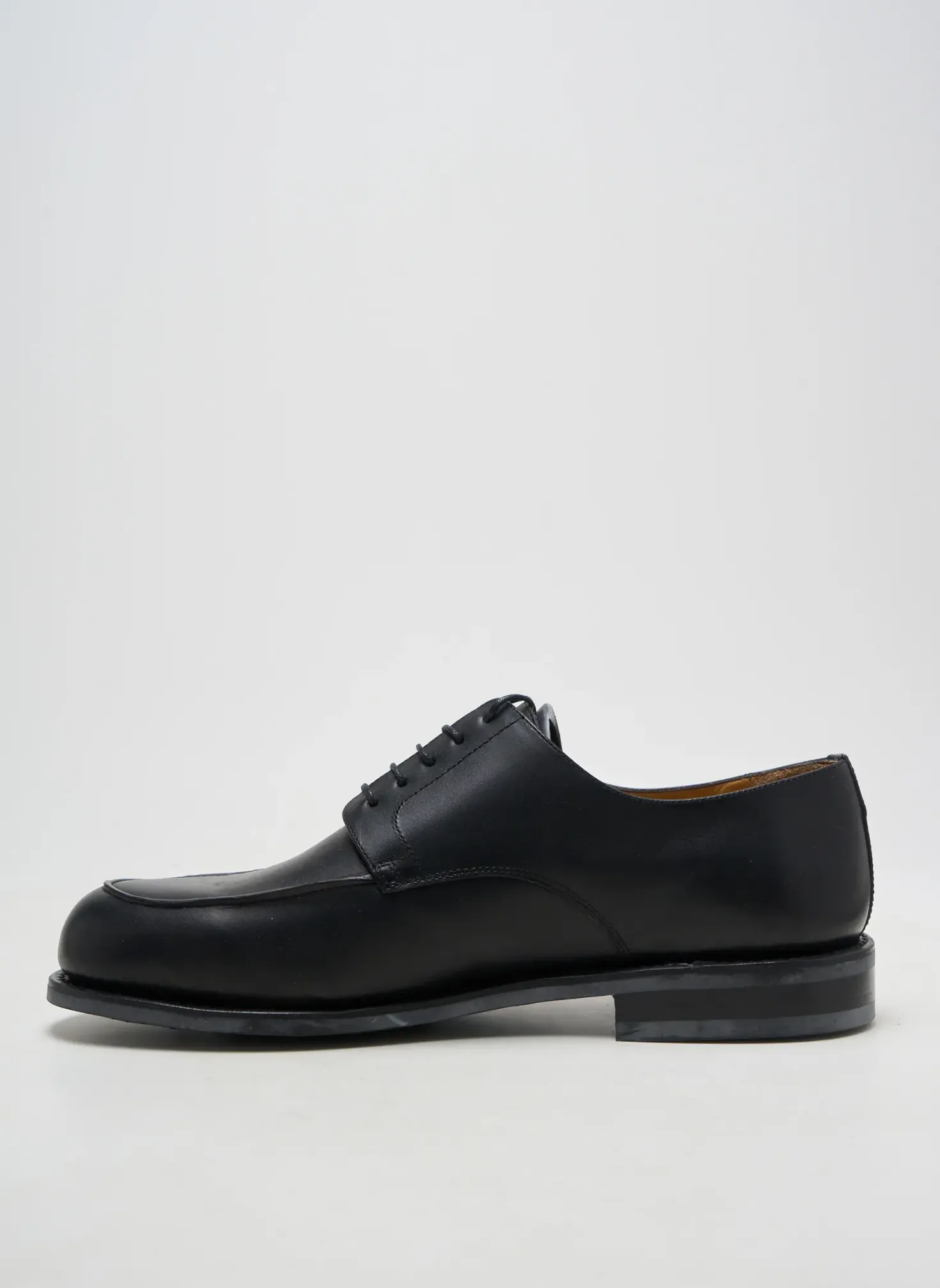 Derbies Hardrige Noir Talon Bas