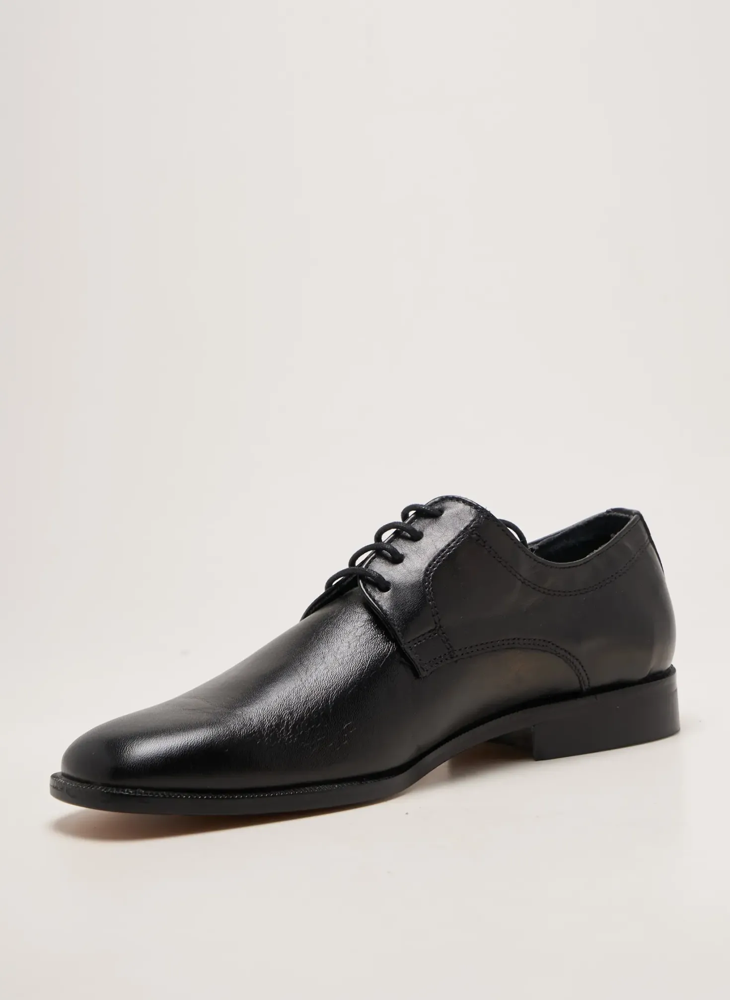 Derbies Himalaya Noir Talon Bas