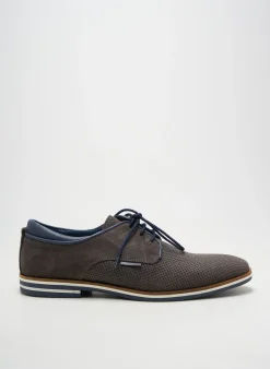 Derbies Hipness Gris Talon Bas