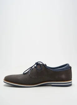 Derbies Hipness Gris Talon Bas