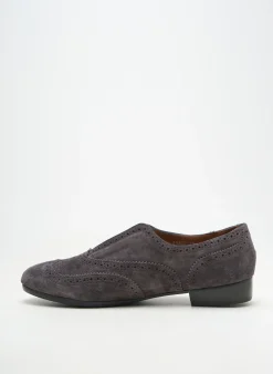 Derbies Homers Gris Talon Plat Jusqu'à 3cm