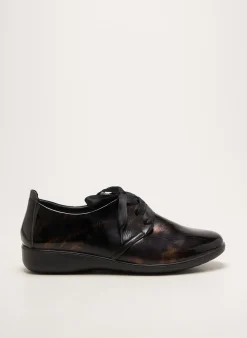 Derbies Inea Marron Talon Plat Jusqu'à 3cm