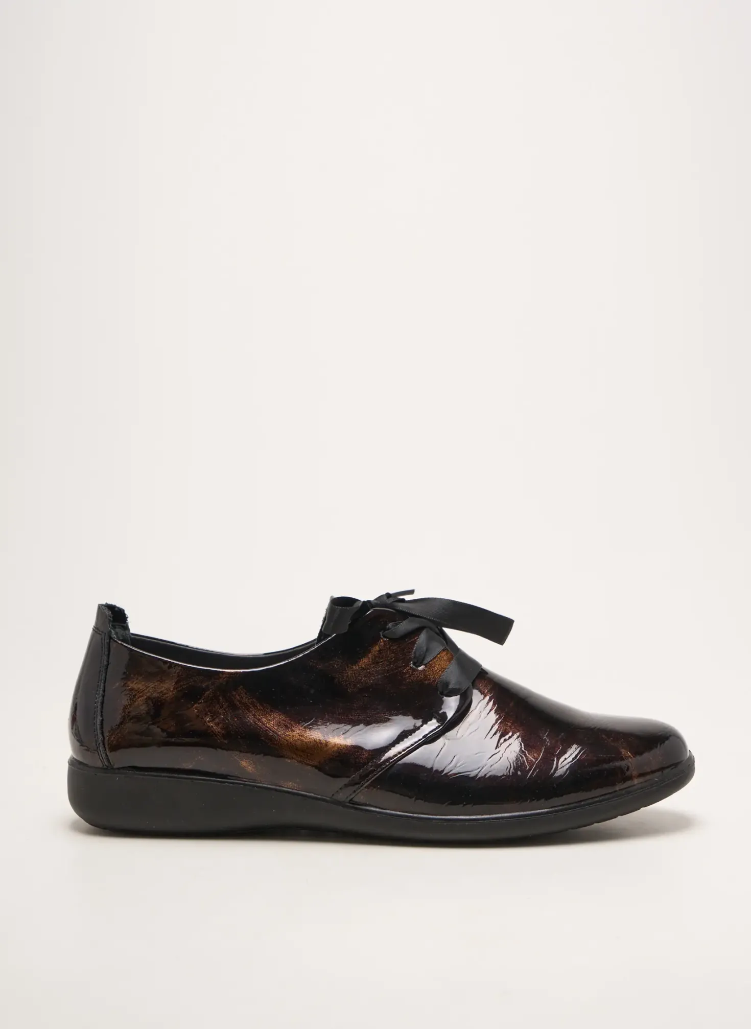 Derbies Inea Marron Talon Plat Jusqu'à 3cm