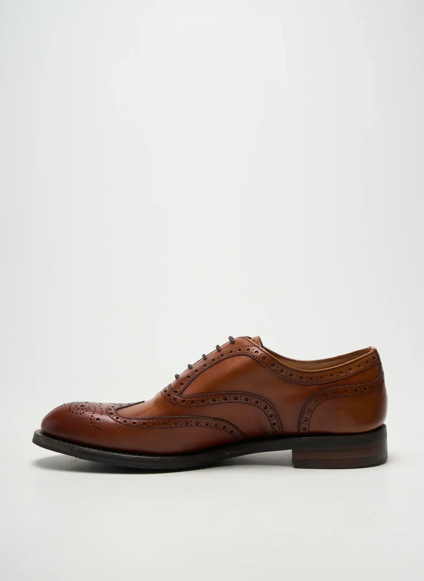 Derbies Joseph Cheaney Marron Talon Bas