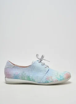 Derbies Jose Saenz Bleu Talon Plat Jusqu'à 3cm