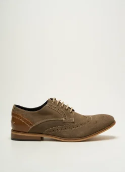 Derbies Kaporal Marron Talon Bas
