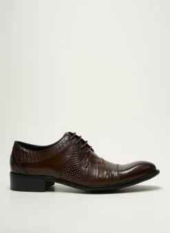 Derbies Kdopa Marron Talon Bas
