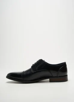 Derbies Kdopa Noir Talon Bas