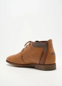 Derbies Le Formier Marron Talon Bas