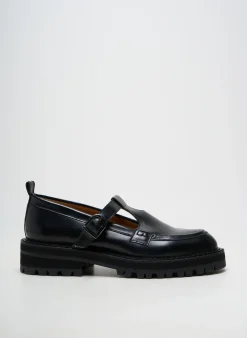 Derbies Maison Toufet Noir Talon De 4 À 6cm
