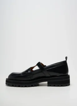 Derbies Maison Toufet Noir Talon De 4 À 6cm