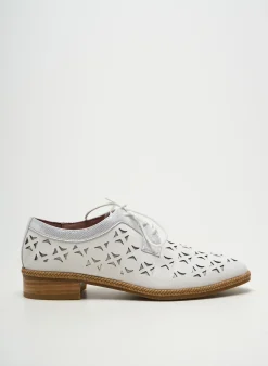 Derbies Mam'zelle Argent Talon Plat Jusqu'à 3cm