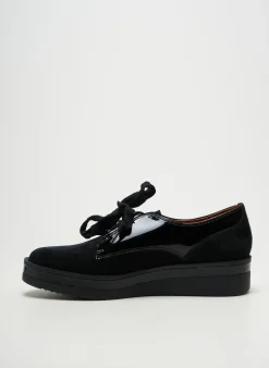Derbies Mam'zelle Noir Talon Plat Jusqu'à 3cm