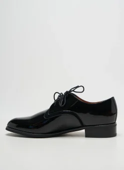Derbies Mam'zelle Noir Talon Plat Jusqu'à 3cm