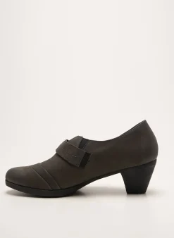 Derbies Mephisto Gris Talon De 4 À 6cm