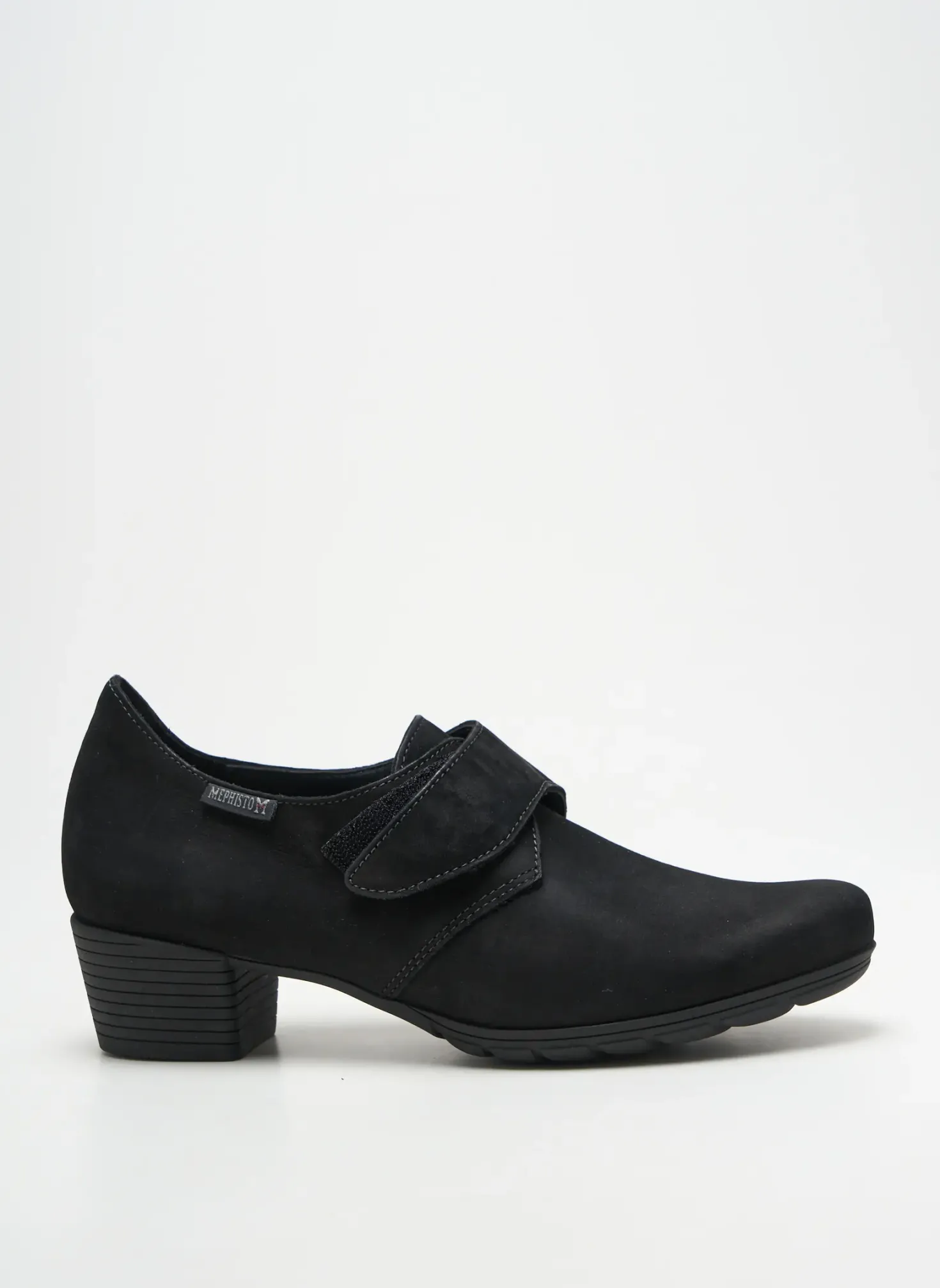 Derbies Mephisto Noir Talon De 4 À 6cm