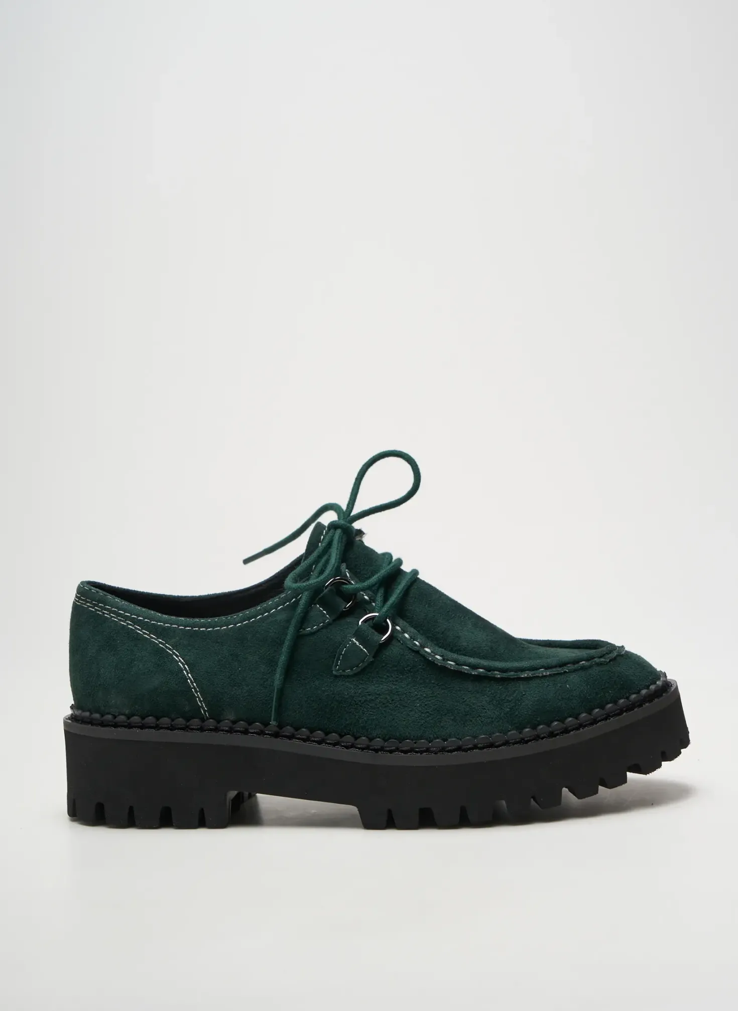Derbies Metamorf'ose Vert Talon De 4 À 6cm
