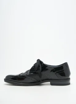 Derbies Myma Noir Talon Plat Jusqu'à 3cm