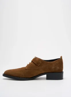 Derbies Philippe Morvan Marron Talon Plat Jusqu'à 3cm