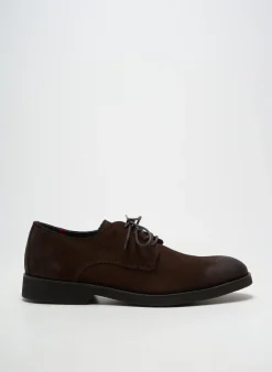 Derbies Pratik Marron Talon Bas