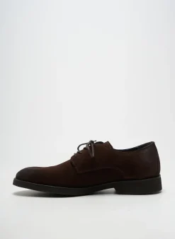 Derbies Pratik Marron Talon Bas