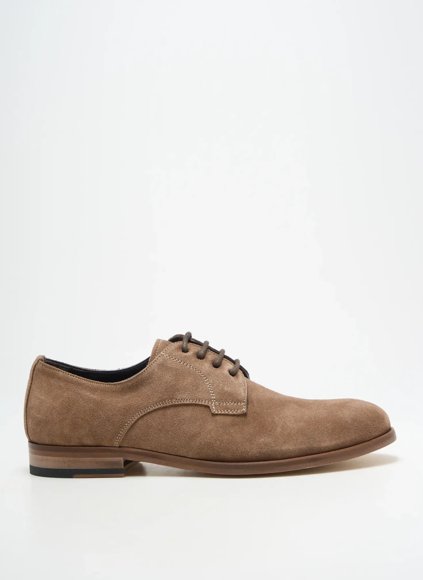 Derbies Terracciano Marron Talon Bas
