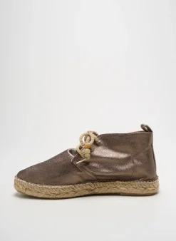 Derbies Victoria Or Talon Plat Jusqu'à 3cm
