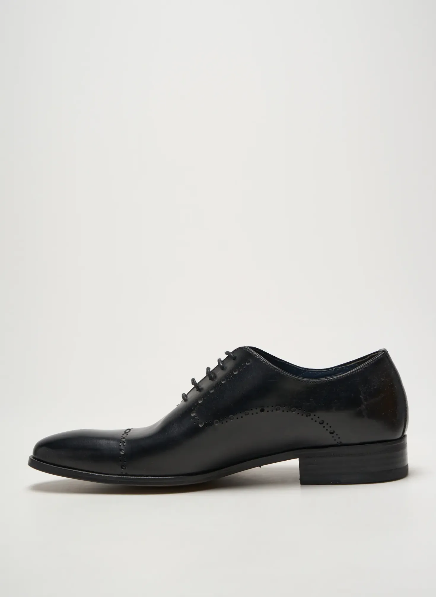 Derbies Westbury Noir Talon Bas