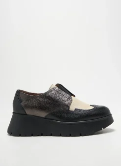 Derbies Wonders Noir Talon De 4 À 6cm