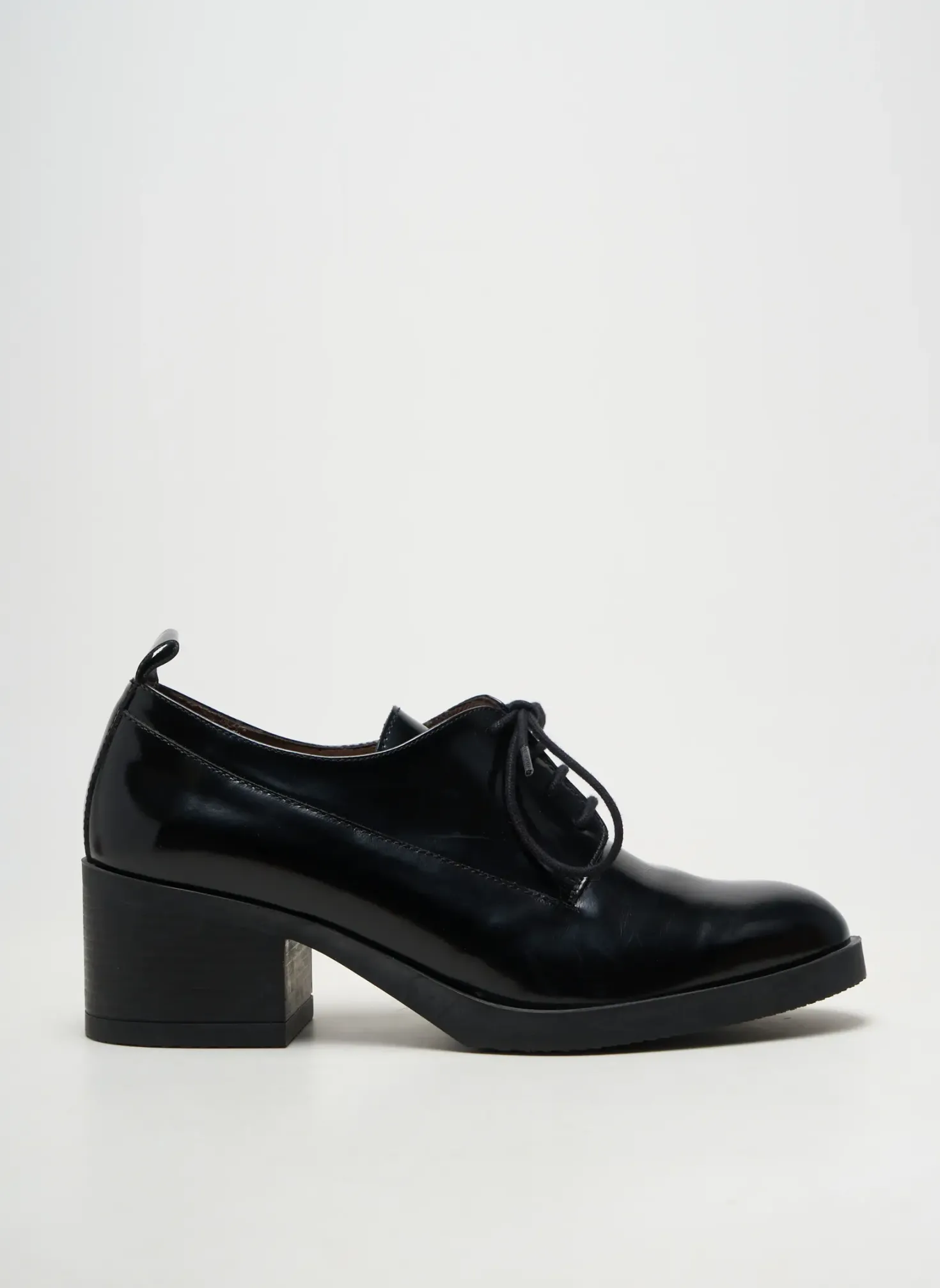 Derbies Wonders Noir Talon De 4 À 6cm